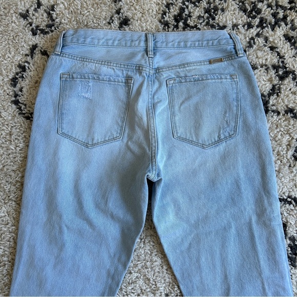 KanCan Sierra High Rise Straight Leg Jeans, Light Wash Distressed, 9 / 28 - Picture 11 of 14